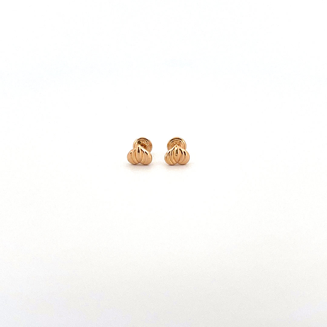 Gold texture hearts