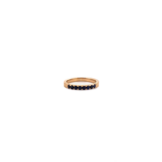Blue sapphires ring